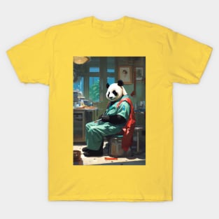 Cute Surgeon panda T-Shirt